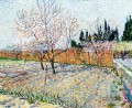 Orchard mit Pfirsich Bäume in Blossom Vincent van Gogh